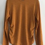 Calia by Carrie Calia Women's Tissue Texture Long Sleeve in Golden Warmth size L NWT Photo 1