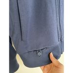 Nike Vintage  women’s Zip-up jacket Navy Boat Neck size Medium Photo 4