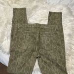 Rich & Skinny  Green Snake Print Jeans Photo 3