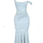 House Of CB Cesca Dress (Blue) Like New Photo 4
