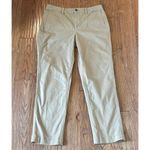 J.Crew high rise girlfriend chino pant size 8 tan Photo 3