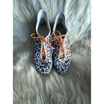 Adidas x Stella McCartney Women's Sneakers with Leopard Print Sole White Size 8 Photo 6