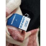 Old Navy  Maternity White & Red Collared Long Sleeve Buttons Down Casual Shirt L Photo 7