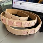 Kate Spade  patent leather pink belt size M C3 Photo 1