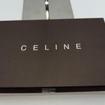 CELINE  RARE Embossed Macadam Long Leather Wallet with full inclusion Photo 6