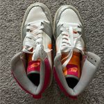 Nike Blazers Women's Sneakers - White, Silver, Orange, Pink Photo 1