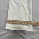 William Rast Sz 30 White High Rise Flare Crop Denim Jeans Photo 3
