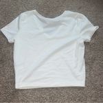 Wild Fable - White Crop Short Sleeve T-Shirt - M Photo 1