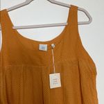 Good Luck Gem Mustard Yellow Cropped Tank Top Size XL Photo 1