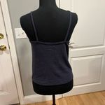American Eagle dark grey button front cami Photo 3