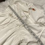 Farm Rio 3D Flower Mini Dress in White Medium Photo 3