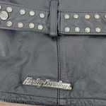 Harley Davidson Studded Black Leather Motorcycle Jacket XL Photo 5