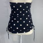 Gap Body Maternity Halter Style Polka Dot Black and WhiteTankini Top Size Small Photo 7