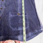 Anthropologie  Top Parsley & Sage 100% Cotton Top Blue Sz Medium Petite Photo 5