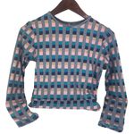 Free People New SEEA Palomar Crop Swim Top Rashguard Size Small Photo 6