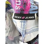 DKNY Jeans Y2K Map Print Pants Women 7 Low Rise Cropped Flare 2000s Streetwear Blue Size undefined Photo 1