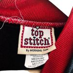 Vintage New Year's Eve Sweatshirt 2000 Embroidered Grannycore Sweater Black Size M Photo 3