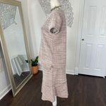 Max Studio Preppy Matching Pink White Tweet 2 Piece Set Skirt And Blouse Top M Photo 4