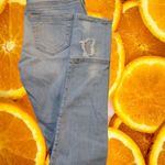 True Religion  Womens Super Skinny Jeans Light Wash Distressed Size 27 Photo 1