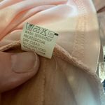 QEARAL Spring Peach Bodycon Mini Dress Ruched Side Tulip Hem Size XL**not blue Pink Photo 10