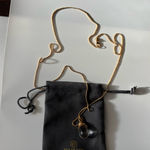 Julie Vos Gold and Clear Necklace Photo 1