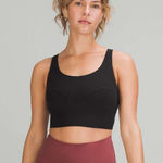 Lululemon Nulu Front-Darting Yoga Bra Light Support, B/C Cup Black Size 10 Photo 0