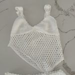 White crochet set NWOT Size M Photo 2
