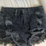 Wild Fable Black Denim Shorts Photo 0