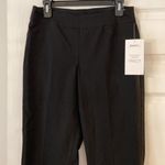 Coldwater Creek Coldwater CreekElegant Black Women's Pants size 10 inseam 30” waist 30” elastic Photo 1