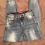 Unionbay Cut-Off Distressed Skinny Ankle Jeans Photo 0
