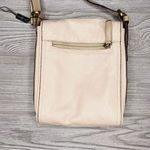 Nwt Italian leather gianni conti cream cross body bag purse with metal hardware Tan Photo 3