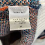 Andree by Unit colorful printed V Neck Sweater size Medium Photo 9