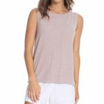 Barefoot Dreams 💕 CozyChic Ultra Lite Sleeveless Boatneck Top ~ Faded Rose M NWT Photo 1