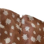 Madewell  SILK Peach and White Floral Cami Slip Dress Size 6 Star Shower Photo 8