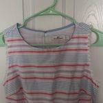 Vineyard Vines  Abacos Stripe Tassel Jumpsuit Sleeveless Style 2Q010365 Size 0 Photo 2