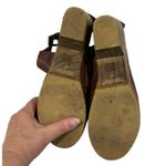 Free People Amber Orchard Clogs Two Tone Brown Leather Boho Classic Size 9.5/ 40 Photo 8