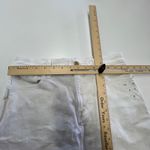 Frame  Denim Skirt Womens 28 White Embroidered Cut Off‎ Raw Hem High Rise Summer Photo 5