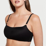 Victoria's Secret NWT  Lined No Wire Bra M DD Black Square Neck Lingerie Seamless Photo 0