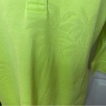 Sport Haley NWT Women’s Size Small Golf Polo Bright Yellow Green Palm Trees Photo 3