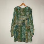 Anthropologie  Amelie Silk Kimono Dress Photo 6