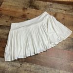 Laura Ashley Women's White High Rise Pleated Skort Sz L Tennis Golf Pickleball Photo 5