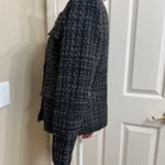 Vera Wang  black and white tweed blazer Photo 3