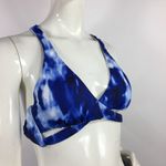 Lucky Brand  Tie Dye Crossover Strappy Bikini Top Size M Photo 4