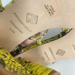 Antonio Melani Bayslie Leather Sandals Women Size 12M Strappy Heels Animal print Photo 10