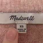 Madewell Gladwell Balloon-Sleeve Wool Alpaca Pullover Sweater Heather Rose Photo 8