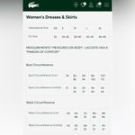 Lacoste Khaki Skirt NWT Photo 9