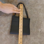 Black Small Bow Hand Purse Cute Chic Little Black Purse Audrey Hepburn Photo 3