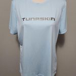 Tunaskin light blue echo performance short sleeve tee size xl Photo 2