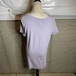 Soma Purple Short Sleeve Pocket Round Neck Casual T Shirt Dress Size Small Photo 2