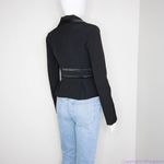 Iz Byer Iz‎ byer women's black tuxedo blazer jacket, size XS Photo 13